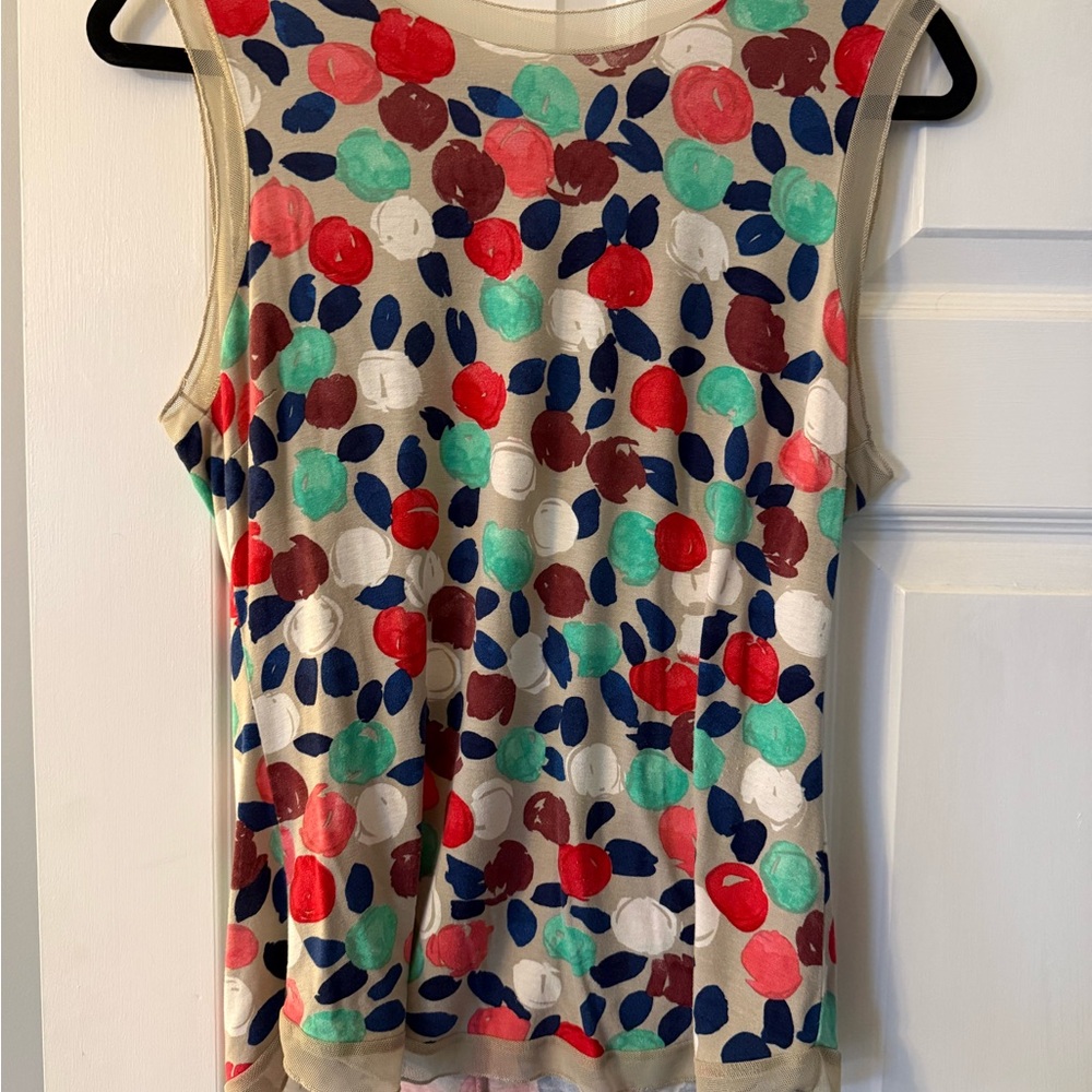 Weston Wear Multicolor Polka Dot Tank Top